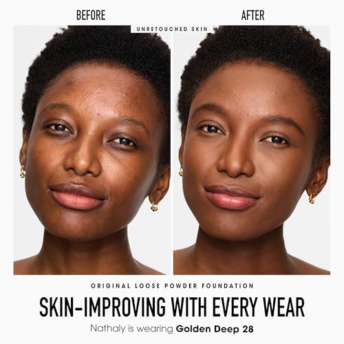 bareMinerals Original Get Started Kit, 3-Piece Makeup Set Includes Full-Sized Original Loose Mineral Foundation SPF 15, Travel-Sized Beautiful Finish Brush & Original Mineral Veil Setting Powder
