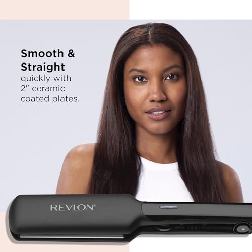Revlon Ceramic Coated 2" Flat Iron Hair Straightener