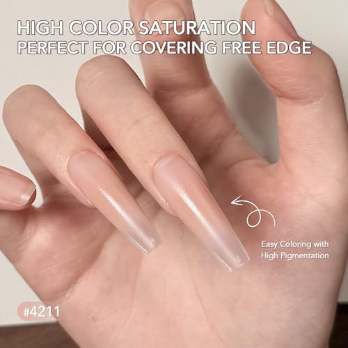 Ombre Gel Nail Polish Kit - 9 Colors UV LED Soak Off
