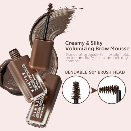 KIMUSE Fluffy Brow Mousse - Waterproof Volumizing Eyebrow Gel