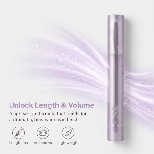 Everlove Mascara for Older Women 1PC - Thicker, Longer, Clump-Free Eyelash Makeup