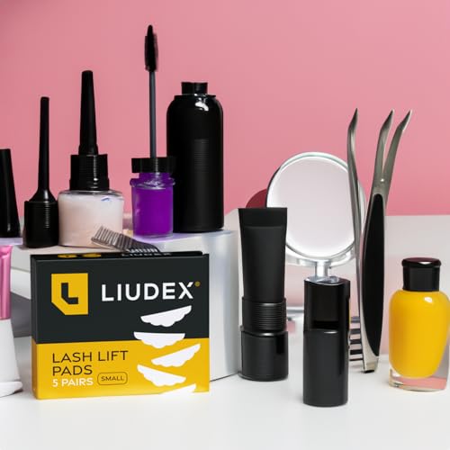 Silicone Lash Lift Shields Small 5 Pairs + 2 Brushes