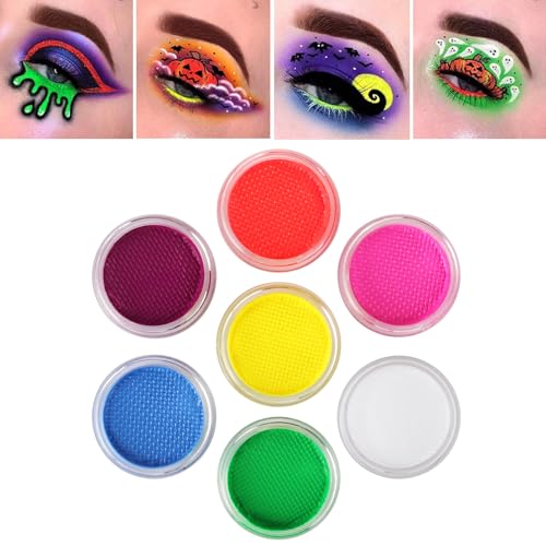 UV Glow Water Eyeliner 7 Colors - Neon Rave Fluorescent Eye Liner