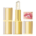 Transferproof Color Changing Lipstick, Gold Crystal pH Color-Changing Lipstick 24 Hours Long Lasting & Moisturizing Lip Gloss for Lip Balm, Clear Lip stick for Women, Birthday Galentines Day Gifts