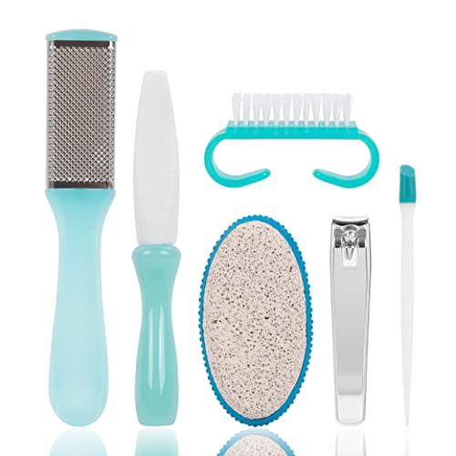7-Piece Pedicure Kit for Home Foot Care | Complete Grooming Set