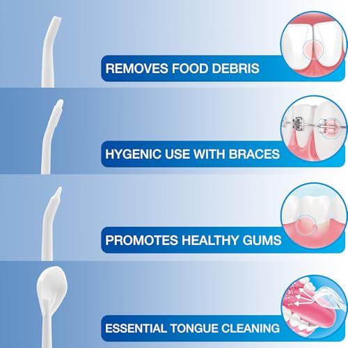 HealthSmart Cordless Water Flosser for Teeth & Braces - 5 Modes, 360° Nozzle, 310ml Tank, Rechargeable, Waterproof, Includes 4 Tips