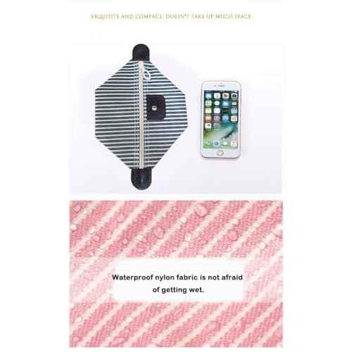 2 Pack Make Up Bag for Traveling,Preppy make up bag,Toiletry Bag,Nylon Cosmetic Bag,Light Pink Makeup Bag,Skin Care Bag£¬Tiny Makeup Bag