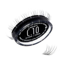 Lashify Curl 10mm Gossamer DIY Eyelash Extensions Refill, Black, Easy False Eyelashes for a Natural Look