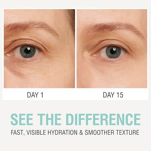 NOVEHA Daily Sensitive Eye Cream for Dry Eyelids & Around Eye; Vegan Ceramide Hydrating Eyelid Moisturizer; Anti-Aging Eye Cream for Fine Lines, Puffiness & Crow¡¯s Feet; Fragrance-Free - 1 oz