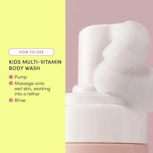 Evereden Multi-Vitamin Kids Body Wash Cool Peach 8.5oz