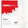 Daolyo 142 Large Acne Pimple Patches - 6 Sizes, 1 Pack of 142