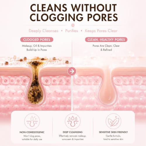 Bihada Cleansing Oil for Face - Makeup Remover & Deep Pore Cleanser
