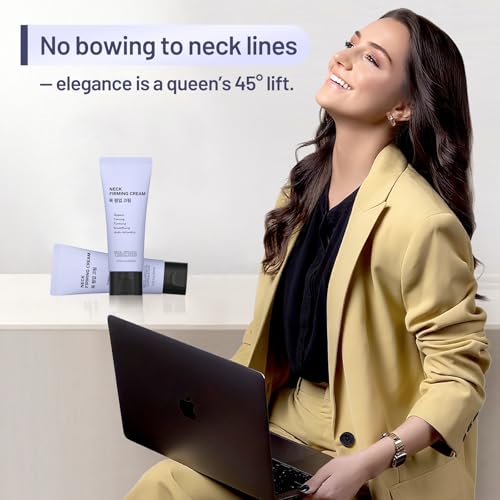 Premium Neck Firming Cream ? Lifting & Tightening for Neck & D?collet?, Reduces Fine Lines & Sagging, Anti-Aging Chest Treatment,1.8 Fl Oz