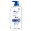 Head and Shoulders 2 in 1 Dandruff Shampoo and Conditioner, Anti-Dandruff Treatment, Classic Clean for Daily Use, Paraben Free, 28.2 oz