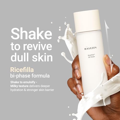HAYEJIN RiceFila Rice Bran Milky Face Toner & Cream - 2-in-1 (5.07 fl oz)