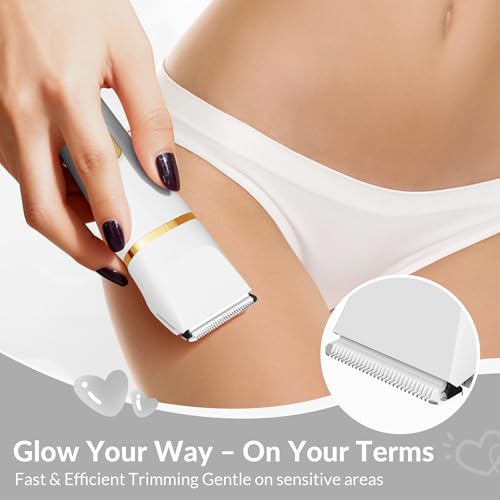5-in-1 Electric Bikini Trimmer for Women - Waterproof, USB-C Rechargeable