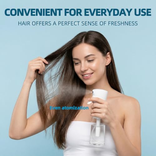 Continuous Spray Bottle 6.8oz - Fine Mist for Hair & Plants
