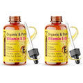 Seven Minerals Ultra Pure Vitamin E Oil - Full-Spectrum D-Alpha Tocopherol per 4 Oz Bottle - 100% Organic Vitamin E Oil for Skin, Face, Hair and Scars - Naturally Occurring:Not Synthetic. (Pack of 2)