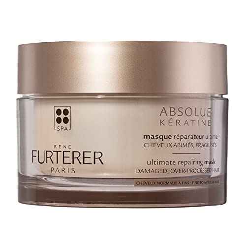 Rene Furterer ABSOLUE KERATINE Ultimate Regenerating Mask - For Damaged, Over-Processed Fine to Medium Hair - Repair & Restore