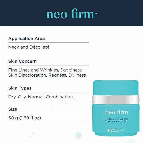 Neocutis Neo Firm - Neck and D?collet? Firming Cream - Skin Tightening and Anti-Aging - 50ml