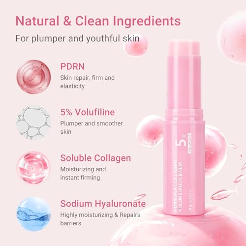 Vevivia PDRN Pink Collagen Multi Balm Stick - Plumping & Firming