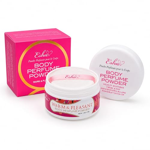 Esha Body Perfume Powder - Talc-Free Dusting Powder for Women