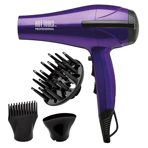 Hot Tools Pro Artist 1875W Ionic Hair Dryer | Fast Drying, 6 Heat Settings