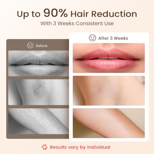 Laser Hair Removal Device LIJAI Silver IPL Hair Removal for Women & Men