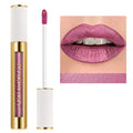 Metallic Pink Lipstick - Long Lasting Waterproof Liquid Lip Gloss