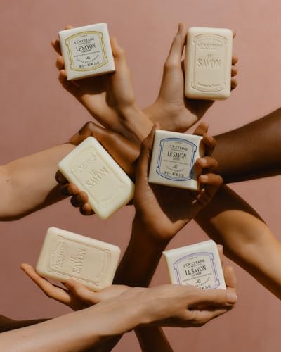L'OCCITANE Shea Butter Hand & Body Soap Bar - Moisturizing & Soothing
