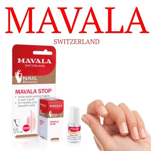 Mavala Stop Nail Biting Treatment Polish | Bitter Taste Deterrent
