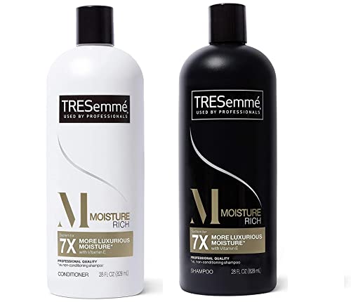 Tresemme Moisture Rich Shampoo & Conditioner Set - 28 Fl Oz Each