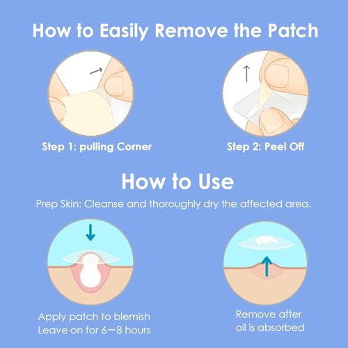 ZELIER Pimple Patches 2500 Count Hydrocolloid Roll Tape