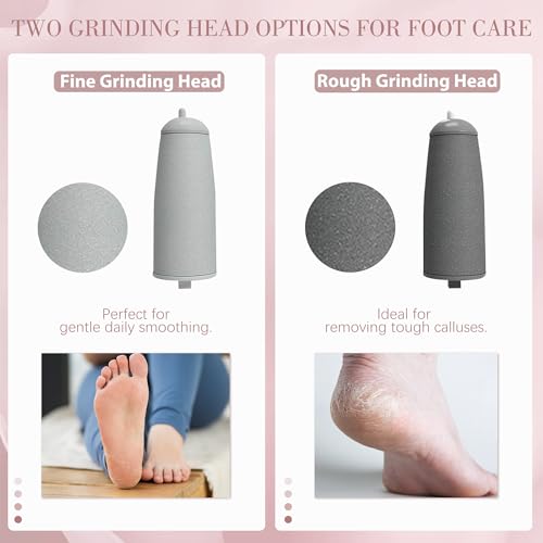 Electric Callus Remover for Feet - Rechargeable, Portable Foot File