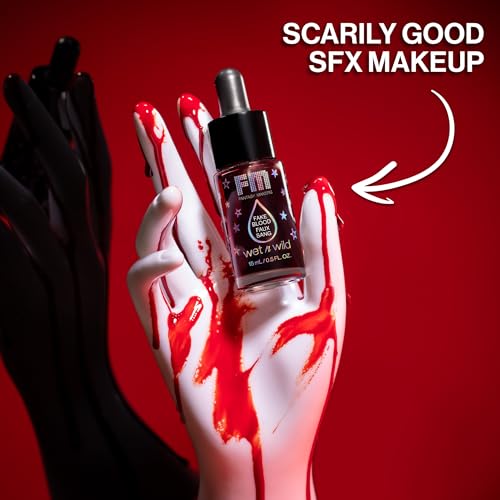 MEICOLY Scar Wax Kit with Spatula,Realistic SFX Scar Makeup,Coagulated Blood Fake Blood Gel with Black Stipple Sponge,Halloween Special Effects Makeup for Wound/Cuts
