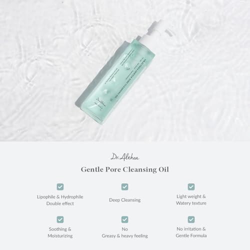 Dr.Althea Gentle Pore Cleansing Oil - Lightweight Korean Skincare 5.07 fl oz