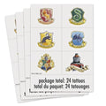 Harry Potter Tattoos Assorted Colors - Pack of 24