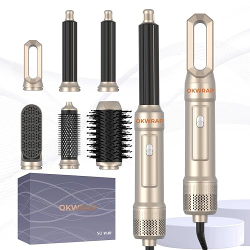 6-in-1 Hot Air Brush Blow Dryer Styling Tool Kit