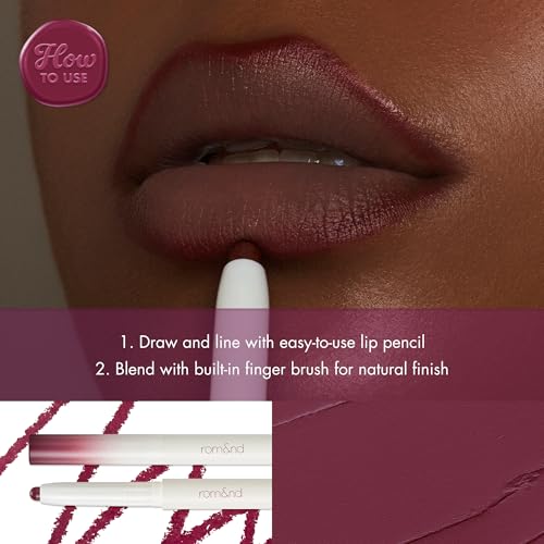 rom&nd Lip Mate Pencil 09 Plum Burgundy Lip Liner