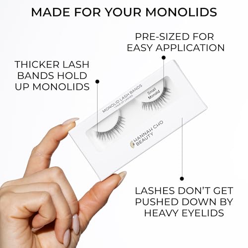 Natural Monolid Lashes | Light Volume Small Style