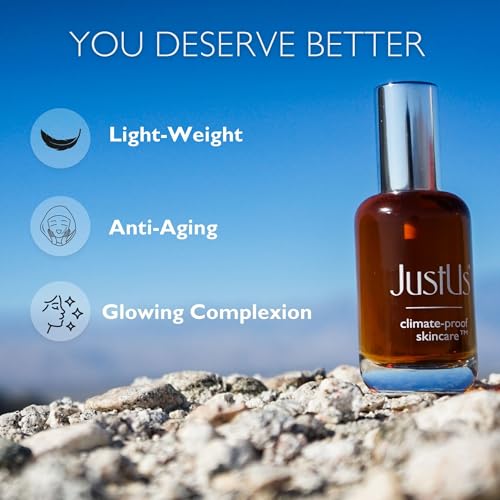 JustUs Skincare, Hydrating Facial Mist for Mature Skin - Exfoliating Anti-Aging Serum for Dull, Dehydrated Skin, with Argireline, Bacillus Ferment, Neroli & Niacinamide ? 50ml / 1.67 oz