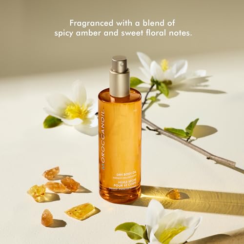 Moroccanoil Dry Body Oil 3.4oz with Argan, Olive & Avocado Oils — Signature Moroccan Fragrance