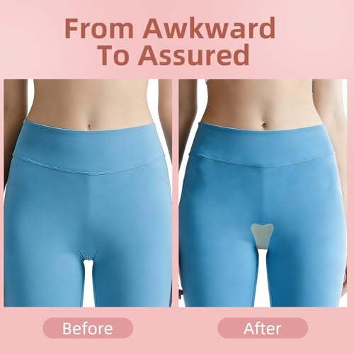 Camel Toe Concealer Pads, 4-Pack Seamless Silicone Hiders