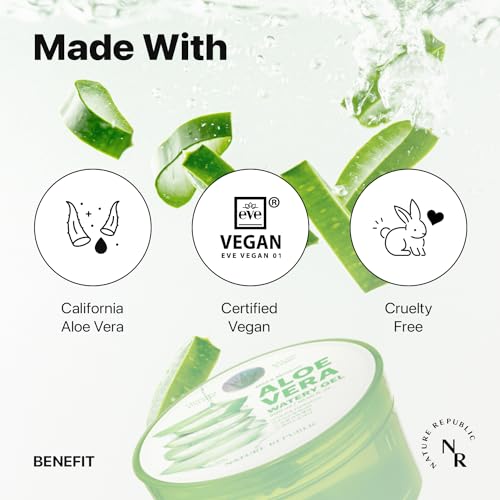 Nature Republic Aloe Vera 92% Soothing Gel - Hydrating Face & Body