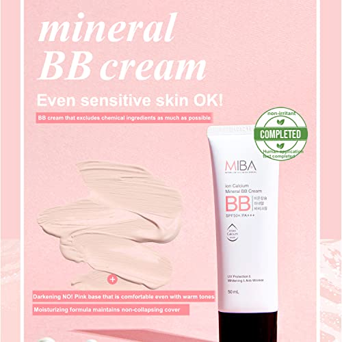 MIBA Ion Calcium Mineral BB Cream 50ml