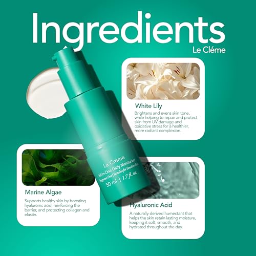 Dor? - La Cr?me All-In-One Daily Moisturizer | Hydrating Face Moisturizer for Sensitive Skin | Barrier Repair Ultra Moisturizing Cream for Dry Skin | Facial Lotion for Women & Men (1.7 fl oz | 50 ml)