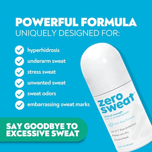Clinical Strength Antiperspirant Deodorant with Aloe - 7 Days Sweat Protection