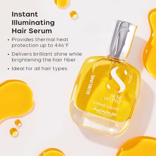 Alfaparf Cristalli Liquidi Hair Oil - Heat Protectant Serum
