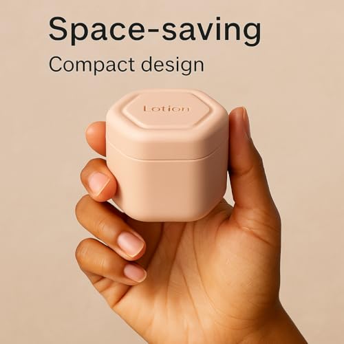 Magnetic Travel Capsule Set ? 3x1.32oz Refillable Travel Containers | Leak-Proof & TSA Approved Bottles for Haircare, Body Wash & Lotion | Stackable Magnetic Travel Essentials for Women & Men