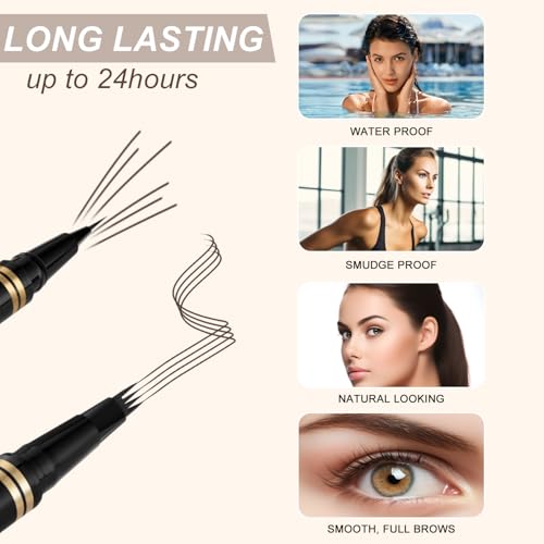 Waterproof Eyebrow Kit with Microblading Pen & Pomade